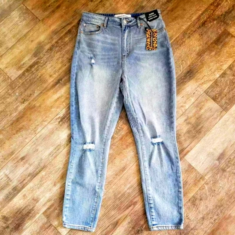 Ashley Mason Super High Rise Mom Jeans-Brand New Size 9/29